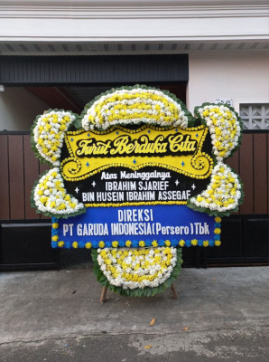 Papan Bunga Duka di Cimahpar