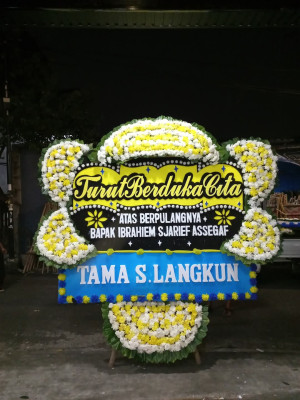 Papan Bunga Duka di Cimahpar