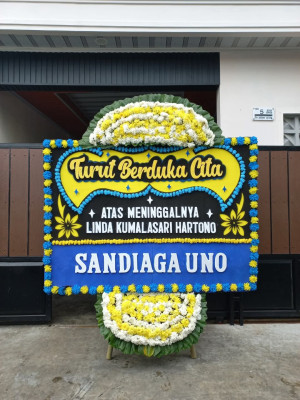 Papan Bunga Duka di Cimahpar