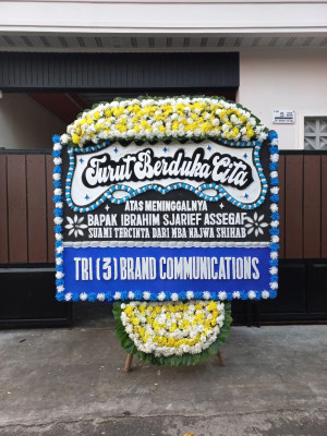 Papan Bunga Duka di Cimahpar